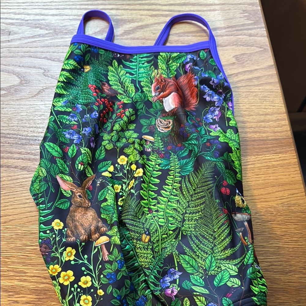 Brand new Sporti forest friends swim suit size 36